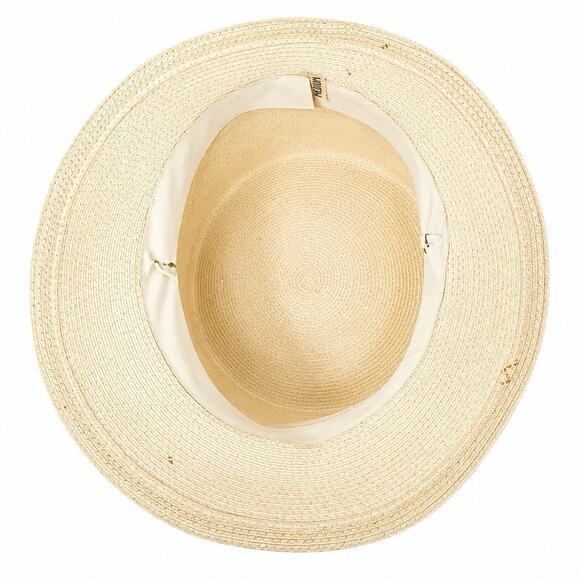 Vintage 1960s Jackie Kennedy Ivory Straw Dress Hat Camelot Era main image 11